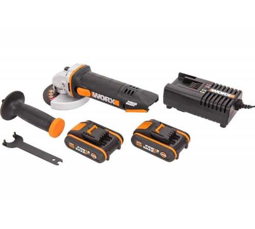 Аккумуляторная болгарка (ушм) WORX WX800