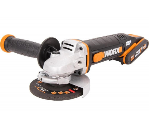 Аккумуляторная болгарка (ушм) WORX WX800