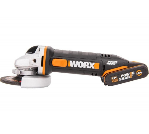 Аккумуляторная болгарка (ушм) WORX WX800
