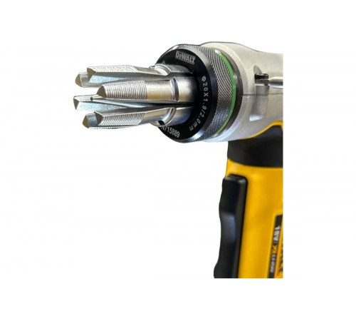 Аккумуляторный расширитель для труб DEWALT DCE400D2, 18 В, 60 ход/мин, до 25 мм, без АКБ и ЗУ, в кейсе TSTAK DCE400NT-XJ