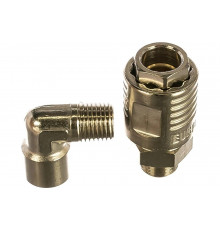 Переходник уголок мама 1/4" - папа 1/4" 1250/2 265/2 L-MF 1/4" GAV 23964