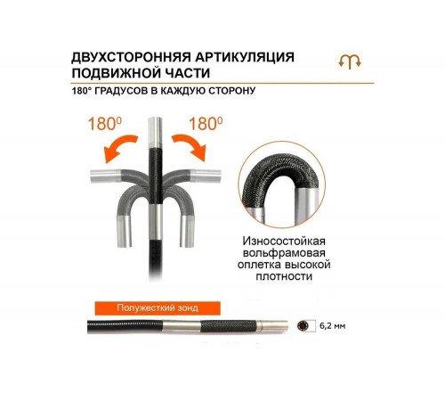 Управляемый видеоэндоскоп iCarTool IC-VC8052W Управляемый видеоэндоскоп iCarTool IC-VC8052W