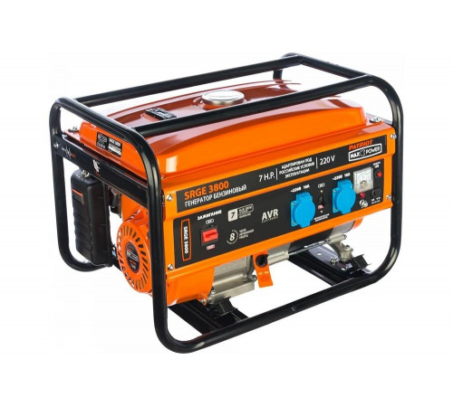 Бензиновый генератор Patriot Max Power SRGE 3800 Бензиновый генератор Patriot Max Power SRGE 3800