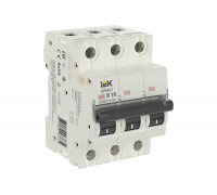 Автоматический выключатель IEK M10N 3P D 8А AR-M10N-3-D008