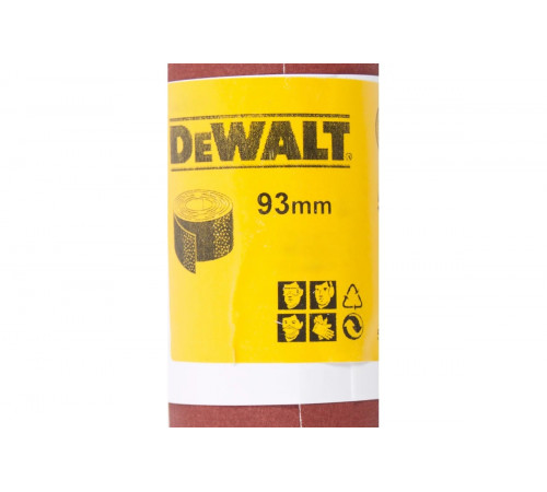 Лист шлифовальный (25 м; 93 мм; 120G) DEWALT DT3597