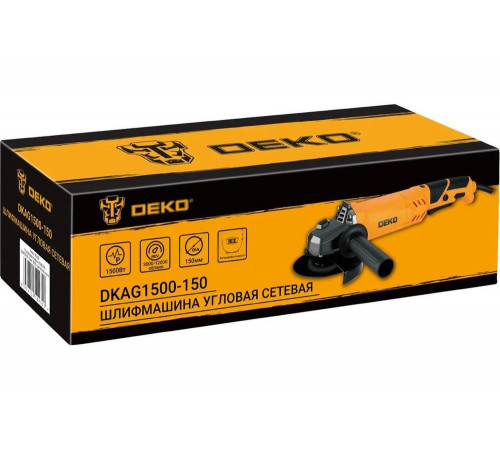 Углошлифовальная машина DEKO DKAG1500-150063-4299 Углошлифовальная машина DEKO DKAG1500-150063-4299