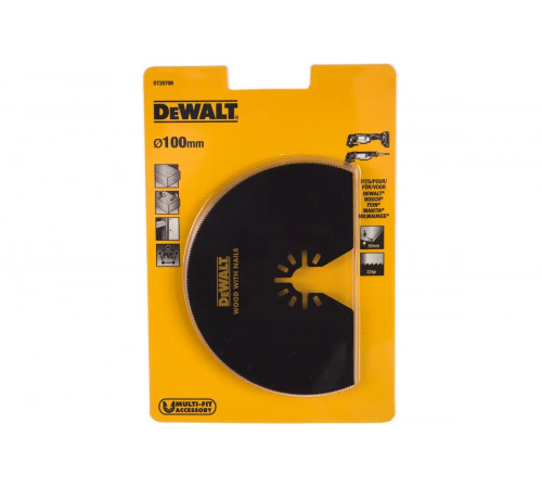 Насадка для многофункционального инструмента (100 мм) DEWALT DT 20708