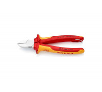 Кусачки боковые со страховочным креплением 180 мм KNIPEX KN-7006180TBK