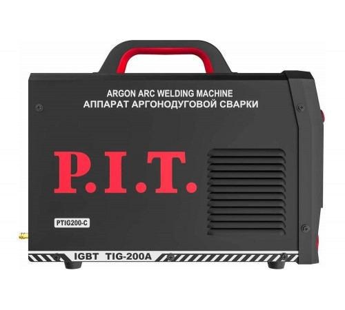 Аппарат аргонодуговой сварки P.I.T. 200 А,ПВ-45, MMA 1,6-4 мм,4.2квт, TIG 1.2-1.6-2.0 PTIG200-C