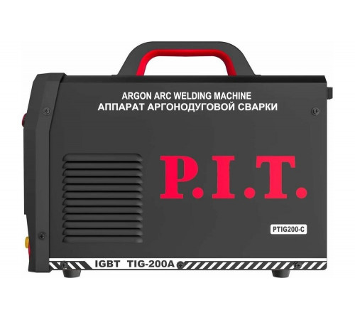 Аппарат аргонодуговой сварки P.I.T. 200 А,ПВ-45, MMA 1,6-4 мм,4.2квт, TIG 1.2-1.6-2.0 PTIG200-C