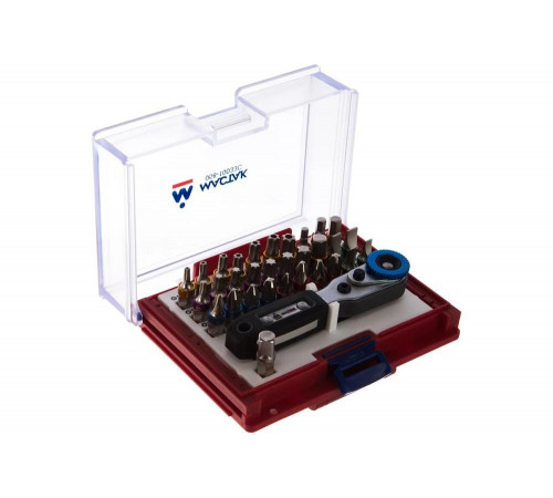Набор вставок (бит) 1/4", PH, PZ, Hex, Torx, Slotted, 33 предмета МАСТАК 058-10033C Набор вставок (бит) 1/4", PH, PZ, Hex, Torx, Slotted, 33 предмета МАСТАК 058-10033C