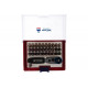 Набор вставок (бит) 1/4", PH, PZ, Hex, Torx, Slotted, 33 предмета МАСТАК 058-10033C
