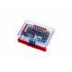 Набор вставок (бит) 1/4", PH, PZ, Hex, Torx, Slotted, 33 предмета МАСТАК 058-10033C