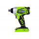 Ударный аккумуляторный гайковерт Greenworks G24IWK2 3800107a