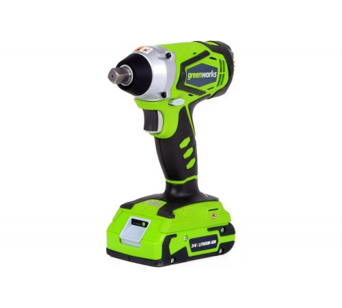 Ударный аккумуляторный гайковерт Greenworks G24IWK2 3800107a