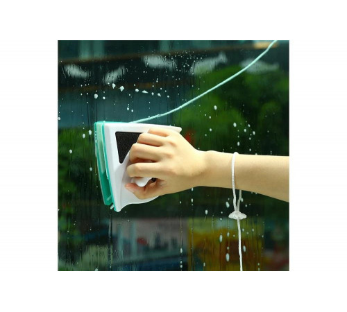 Магнитная щетка-стеклоочиститель для двустороннего мытья окон DEKO WC01 065-0846