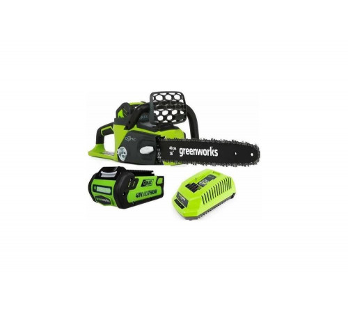 Цепная аккумуляторная пила GreenWorks GD40CS40K6 20077UF Цепная аккумуляторная пила GreenWorks GD40CS40K6 20077UF