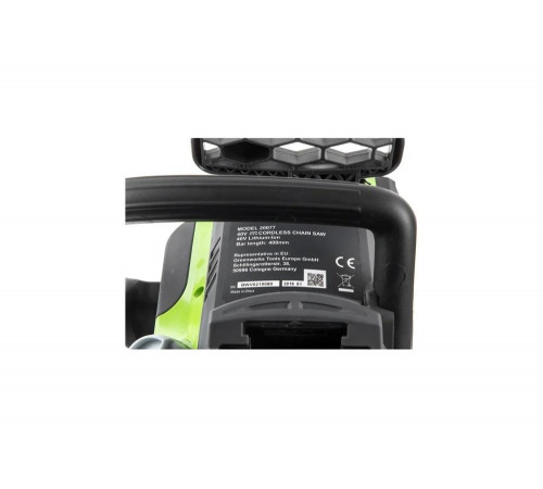 Цепная аккумуляторная пила GreenWorks GD40CS40K6 20077UF Цепная аккумуляторная пила GreenWorks GD40CS40K6 20077UF