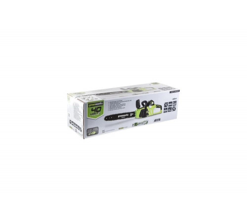Цепная аккумуляторная пила GreenWorks GD40CS40K6 20077UF Цепная аккумуляторная пила GreenWorks GD40CS40K6 20077UF