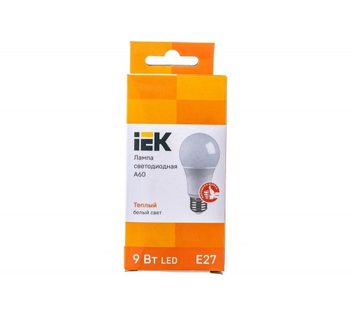 Светильник IEK LLE-A60-9-230-30-E27 - идеальное решение для энергоэффективного освещения Светильник IEK LLE-A60-9-230-30-E27 - идеальное решение для энергоэффективного освещения