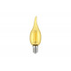 Лампа IEK серия 360 LED, CВ35, свеча на ветру, золото, 7вт, 230В, 2700К, E14 LLF-CB35-7-230-30-E14 -CLG