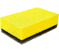 Губка целлюлозная комбинированная для удаления эпоксидной затирки (150х95х50 мм) СИБРТЕХ 86838