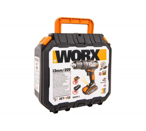 Аккумуляторная ударная дрель-шуруповерт WORX WX371.1 Аккумуляторная ударная дрель-шуруповерт WORX WX371.1