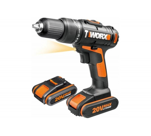 Аккумуляторная ударная дрель-шуруповерт WORX WX371.1 Аккумуляторная ударная дрель-шуруповерт WORX WX371.1