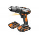 Аккумуляторная ударная дрель-шуруповерт WORX WX371.1