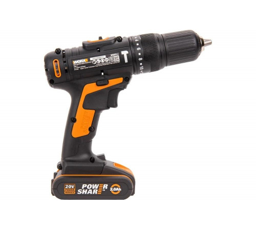 Аккумуляторная ударная дрель-шуруповерт WORX WX371.1 Аккумуляторная ударная дрель-шуруповерт WORX WX371.1