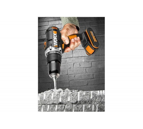 Аккумуляторная ударная дрель-шуруповерт WORX WX371.1 Аккумуляторная ударная дрель-шуруповерт WORX WX371.1