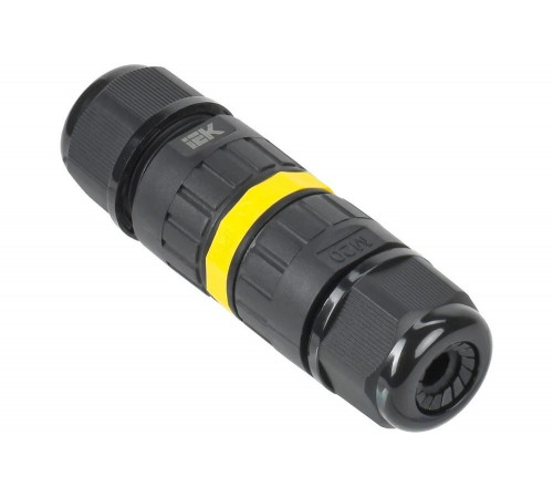 Коннектор кабельный герметичный IEK wtp-102 3 pin ip68 UWC10-I-024-3-68