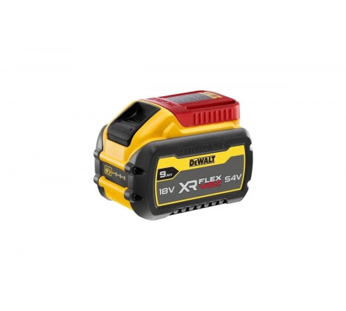 Набор Dewalt: 3 аккумулятора DCB547, Li-Ion, 18/54 В, 9/3 Ач и зарядное устройство DCB118, 18/54 В, 8 А, DCB118X3