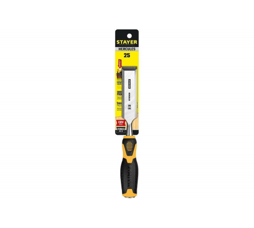 STAYER 25 мм, с двухкомпонентной ручкой, стамеска 18205-25_z01 STAYER 25 мм, с двухкомпонентной ручкой, стамеска 18205-25_z01