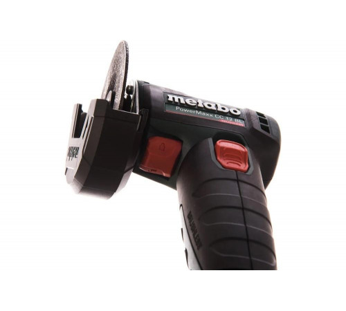 Аккумуляторная угловая шлифмашина Metabo PowerMaxx CC 12 BL 2x4.0 600348800