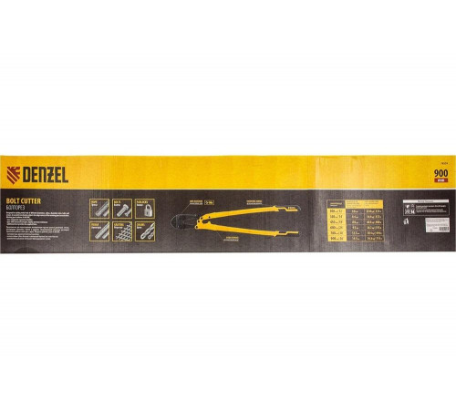 Болторез Denzel 900 мм, 36", Cr-Mo 78539 Болторез Denzel 900 мм, 36", Cr-Mo 78539