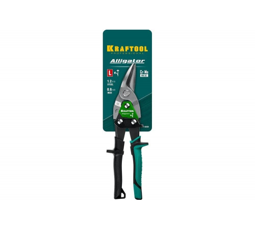 KRAFTOOL 260 мм, левые ножницы по металлу Alligator 2328-L KRAFTOOL 260 мм, левые ножницы по металлу Alligator 2328-L