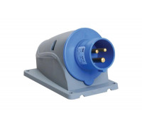 Стационарная вилка IEK ССИ-513 16А-6ч/200-250В 2Р+РЕ IP44 MAGNUM PSN51-016-3