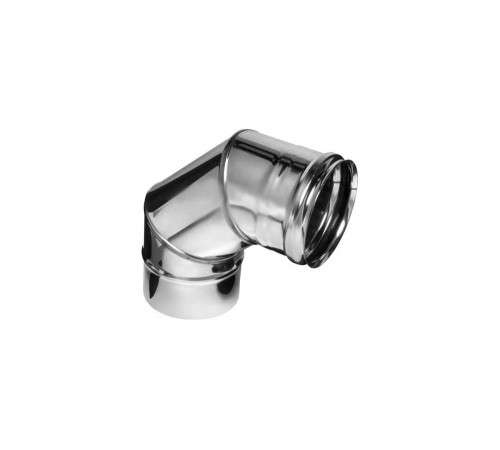 Колено Ferrum 0.8 мм, 90 гр, ф 160 мм f2422 Колено Ferrum 0.8 мм, 90 гр, ф 160 мм f2422