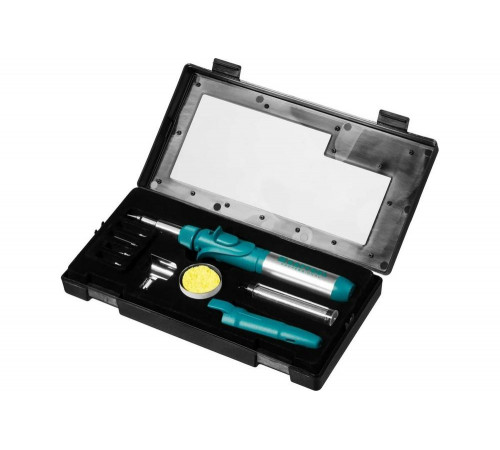 Газовый паяльник KRAFTOOL SolderPro набор 10-в-1 55503-H10