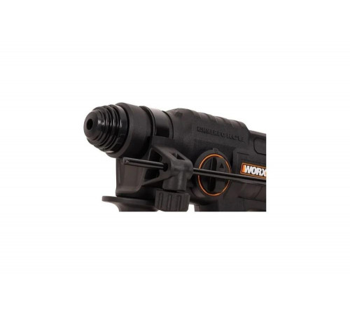 Мощный перфоратор WORX WX381.9 с безщеточным двигателем и аккумулятором Мощный перфоратор WORX WX381.9 с безщеточным двигателем и аккумулятором