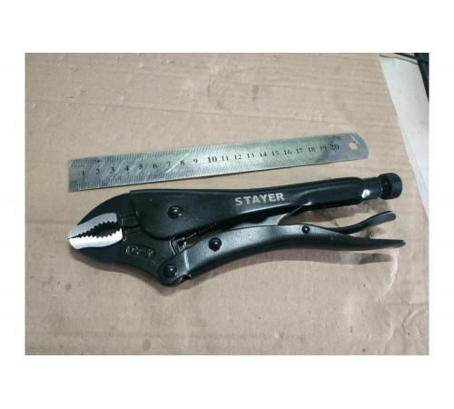STAYER 250 мм, CrV, зажим ручной 2246_z01 STAYER 250 мм, CrV, зажим ручной 2246_z01