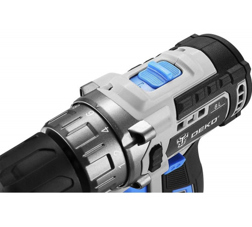 Дрель-шуруповерт аккумуляторная бесщеточная DEKO Sharker 20V, 20В, без АКБ и з/у 063-4455 Дрель-шуруповерт аккумуляторная бесщеточная DEKO Sharker 20V, 20В, без АКБ и з/у 063-4455