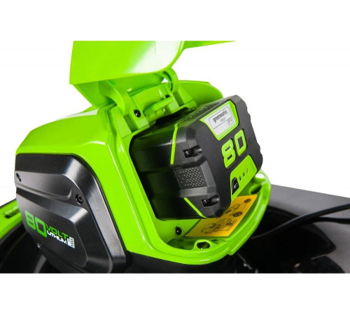 Самоходная аккумуляторная газонокосилка GreenWorks GD80LM46SPK4 80V 2501007UB Самоходная аккумуляторная газонокосилка GreenWorks GD80LM46SPK4 80V 2501007UB