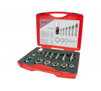 Набор метчиков и плашек Ruko G 1/8-1.0 HSS-G 13пр 245059