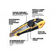 Нож с сегментированным лезвием DEWALT 25мм DWHT10333-0