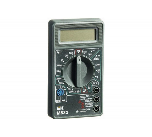 Цифровой мультиметр IEK Universal M832 Цифровой мультиметр IEK Universal M832