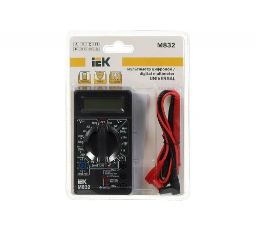 Цифровой мультиметр IEK Universal M832 Цифровой мультиметр IEK Universal M832
