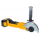 Угловая аккумуляторная шлифмашина DEWALT DCG 412 M2