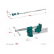 KRAFTOOL 1650/55 мм, струбцина-вайма с T-образным профилем TBC/6 32303-6